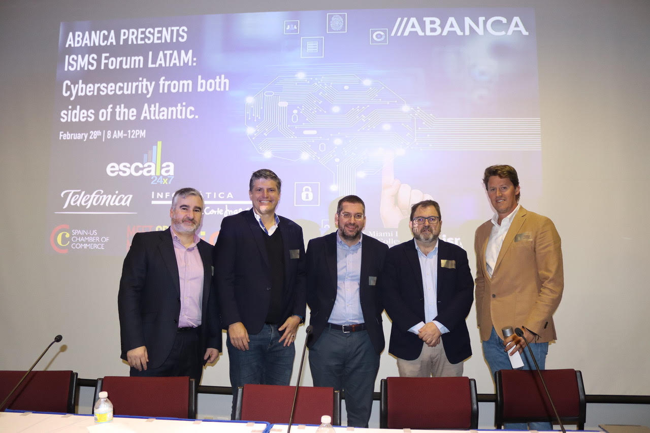 Alfonso del Castillo participou no ISMS Forum Latam Cybersecurity em ambos os lados do Atlântico.